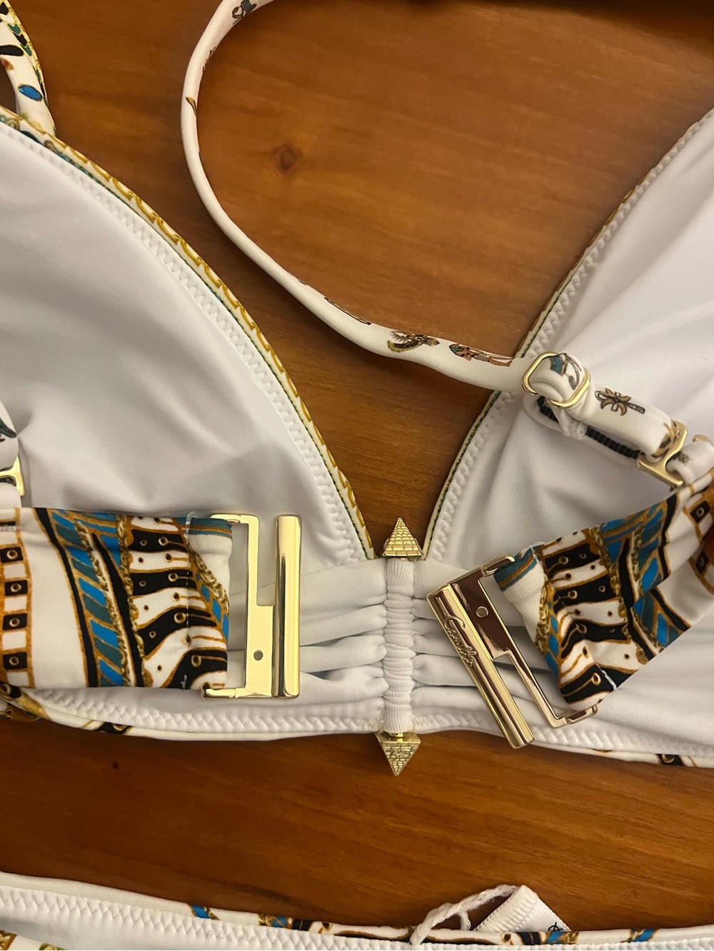 New Camilla Valley OF The Queens Bikini Set 2 PC Set Swimsuit Size XS Crystal - Picture 11 of 13